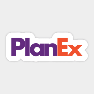 PlanEx Sticker